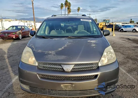2004 Toyota Sienna Ce from USA, damaged, VIN 5TDZA23C04S058389